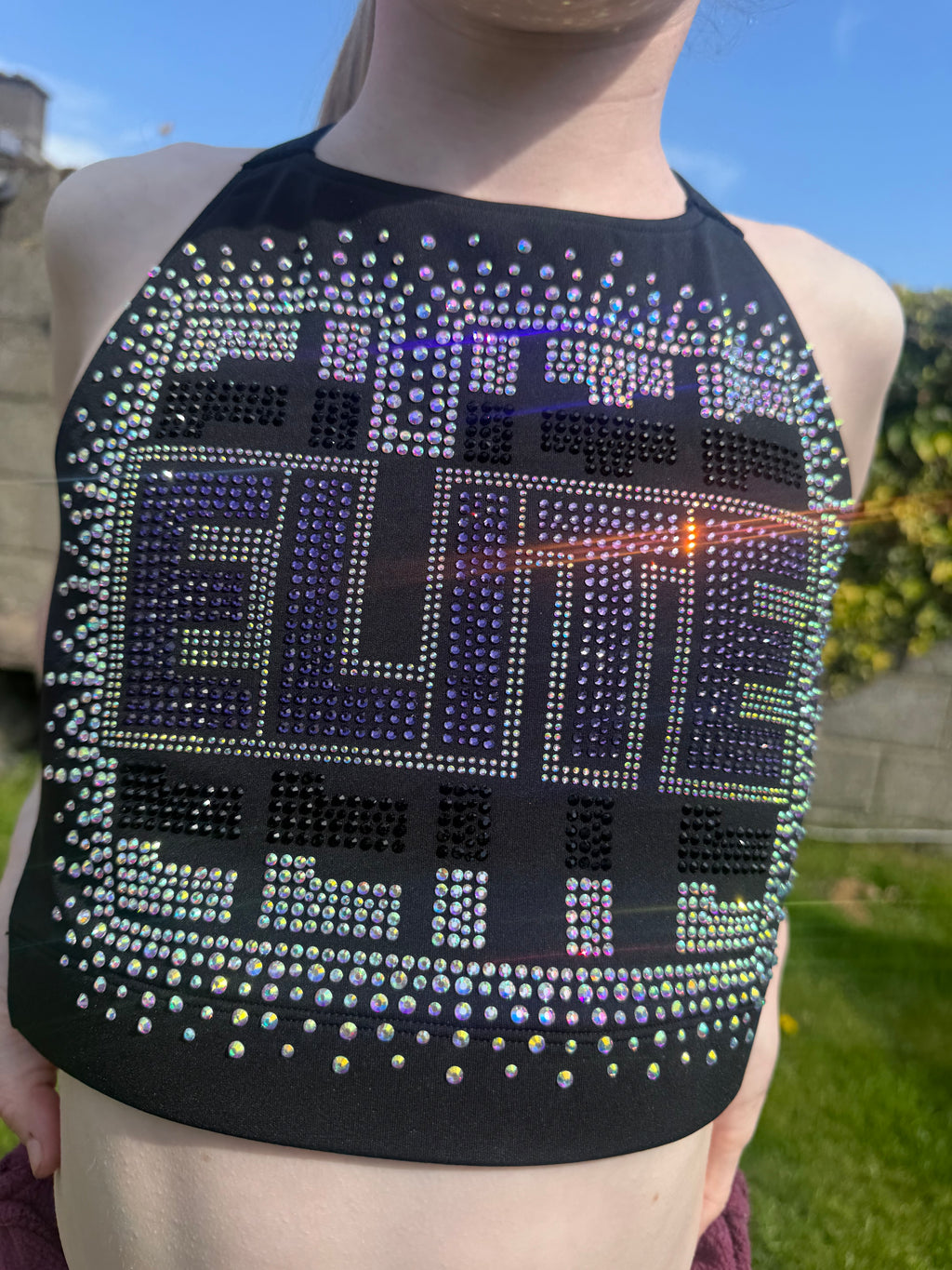 Elite Diamond Crop Top