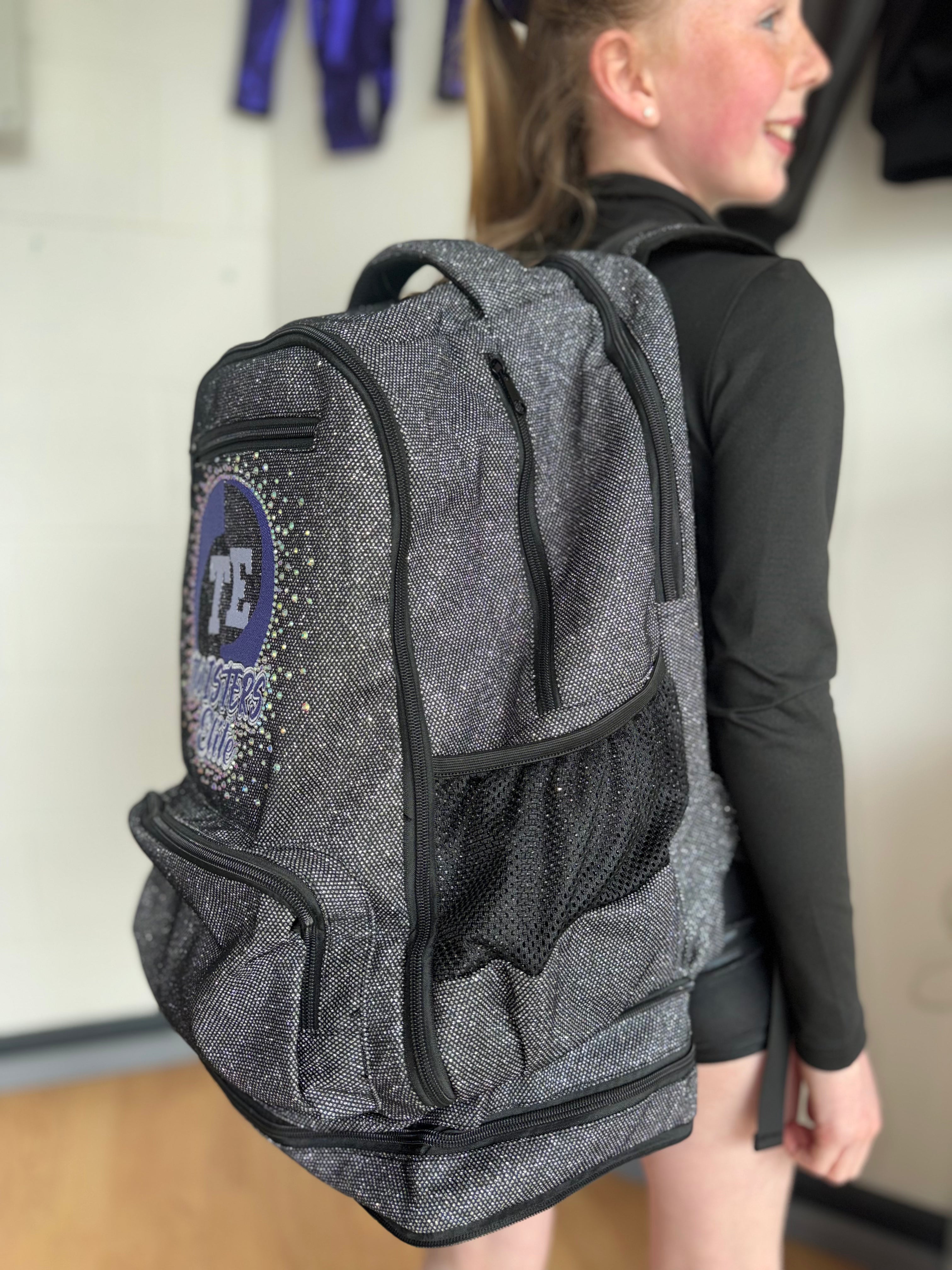 Embroidered Sparkle Twisters Elite Backpack✨